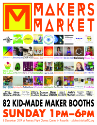 Makers Market Logo Flyer 2019