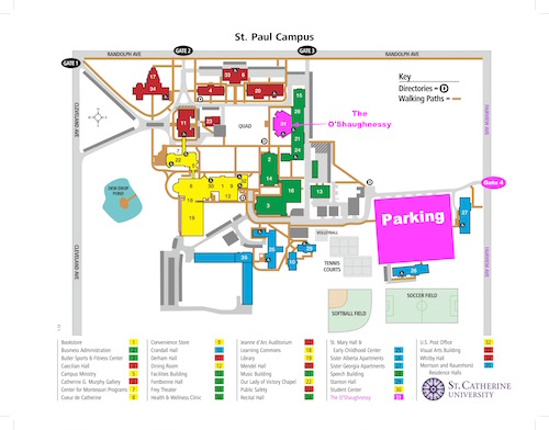 O Shaughnessy Parking Map